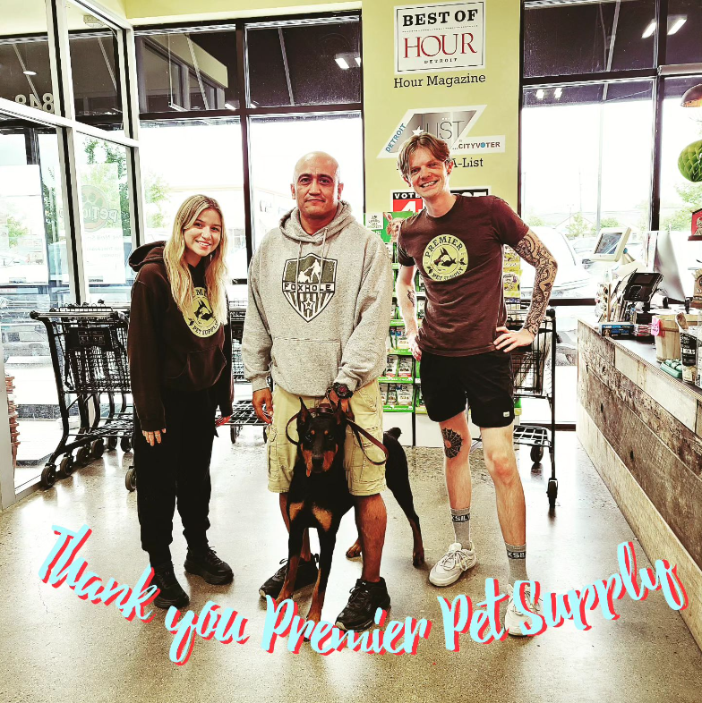 Donation from Premier Pet Supply 