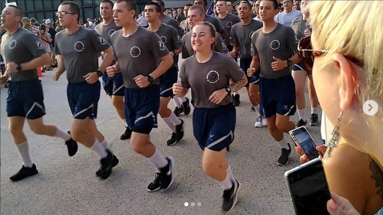 Our first recipient of the FNG scholarship, Delanie, has officially completed her basic training for the US Air Force!