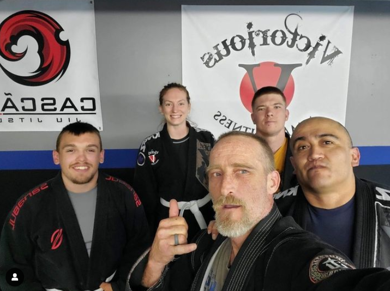 Fun training session last night with our friends at @thegreyjiujitsu Veteran owned jiu jitsu gym in Houghton Lake, MI.
