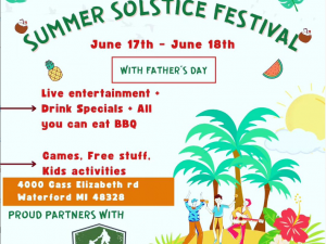 Summer Solstice Festival at Fork n' Pint Cass Lake!