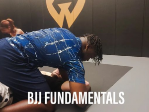 Teaching BJJ fundamentals at WSU 