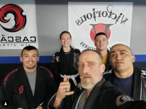 Fun training session last night with our friends at @thegreyjiujitsu Veteran owned jiu jitsu gym in Houghton Lake, MI.