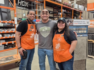 Thanks to Jerry & Alicia with Home Depot in Auburn Hills for donating a grill for Foxhole to raffle. 