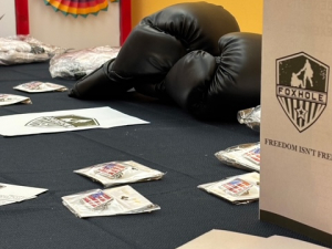 Introducing MT and BJJ to youth and adults during the Cinco de Mayo Festival in Downtown Pontiac, MI