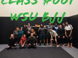 Teaching Martial Arts Classes at Wayne State University